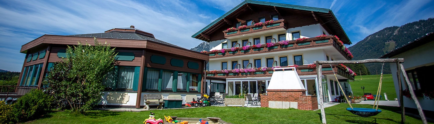 Das Hotel Berghof Mitterberg im Gröbmingerland